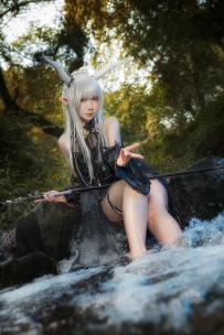 #麻花麻花酱_Vol.095_明日方舟_闪灵泳装_[20P-254MB]