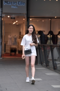 【精选街拍】Vol.2551 简单白T裇少女 [55P-684MB]