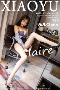【XiaoYu-语画界】2020.03.30 Vol.0278 允儿Claire [76P-379MB]
