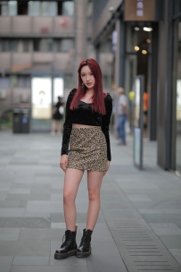 【精选街拍】Vol.3362 靓丽短靴豹纹裙 [95P+2V-1.08GB]