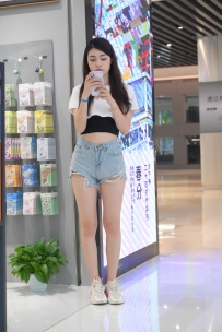 【精选街拍】Vol.1701 不吃鸡蛋街拍作品 - 热裤-浅蓝 [828P-3.76GB]