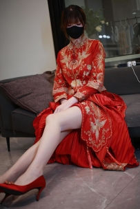 【微密圈】No.171_#白龙猫女_肉丝秀禾服_34P+3V